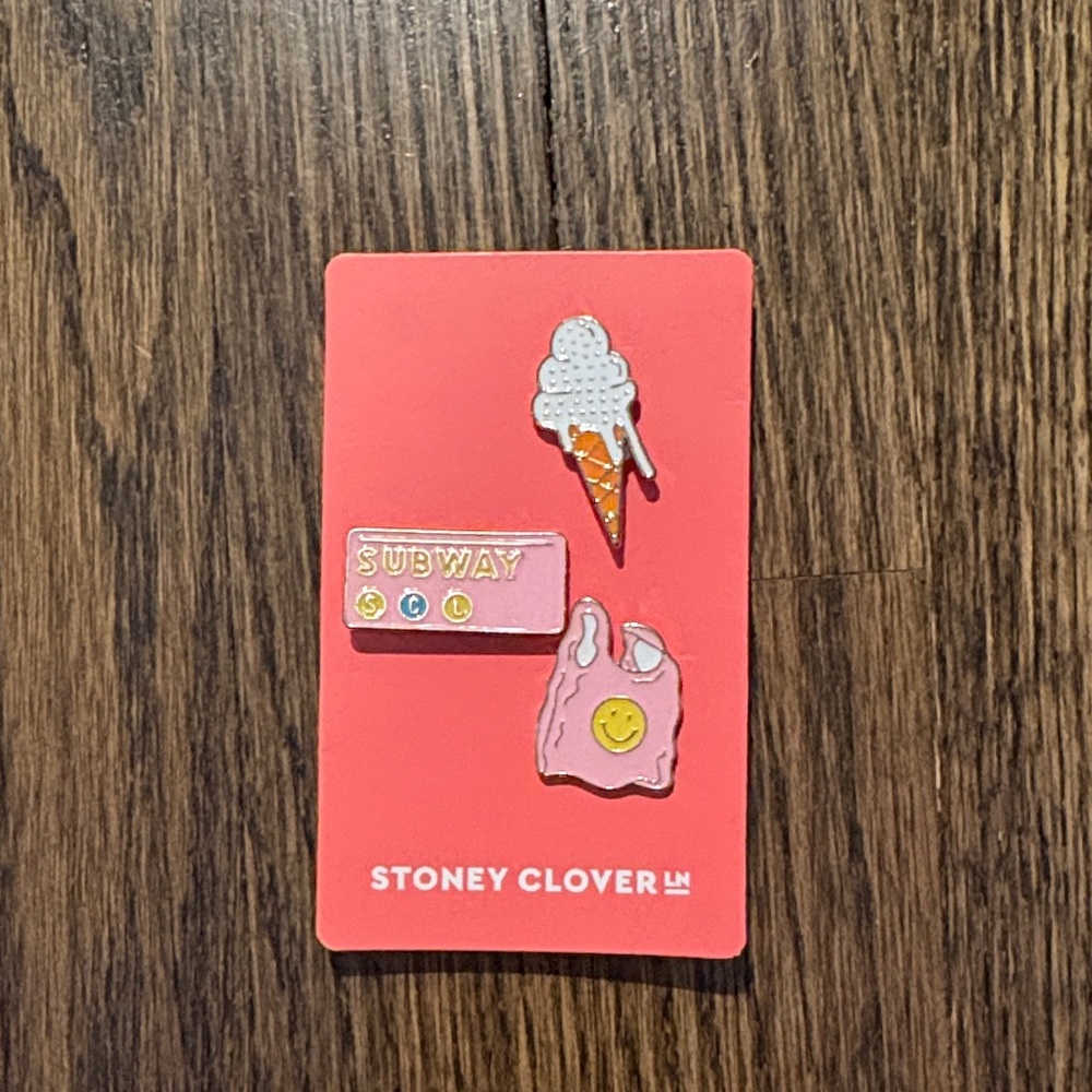 Stoney Clover NYC pins